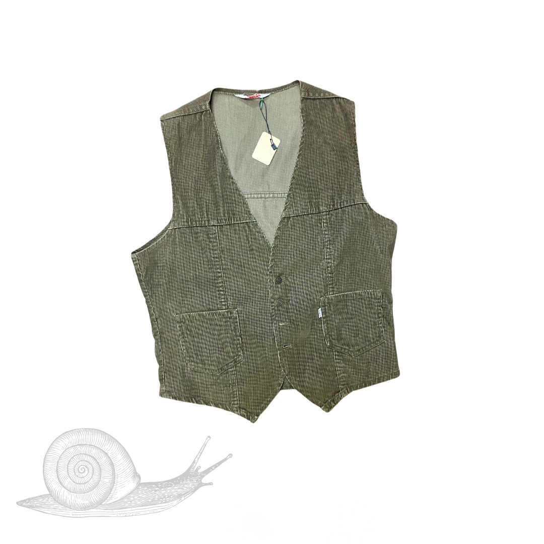 Vintage Levi's Corduroy Vest - Brown