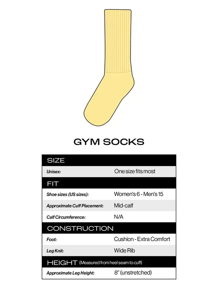 I Like Cats More Than People Gym Crew Socks