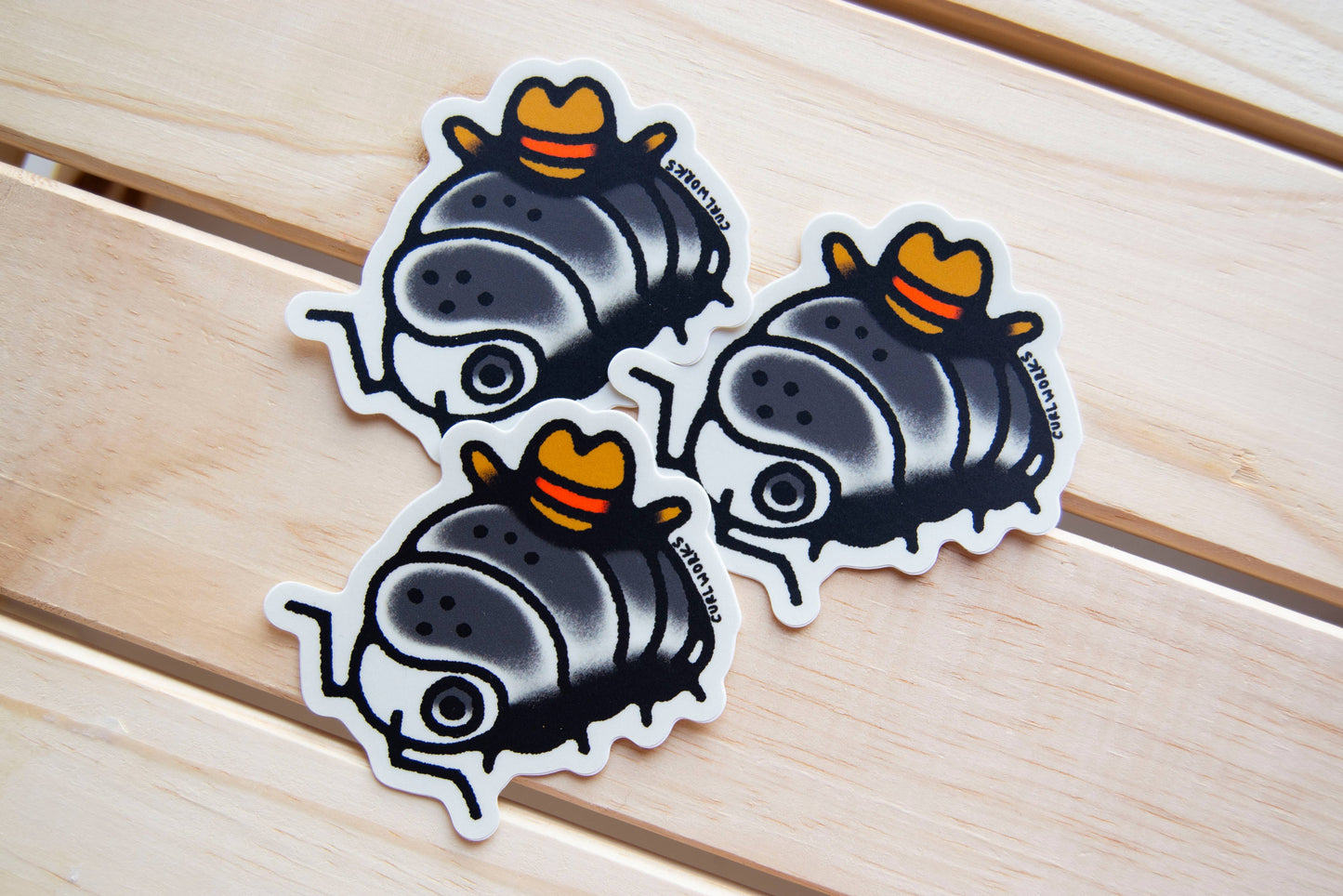 Cowboy Bug - 3" Vinyl Sticker